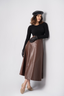LuxeAura Maxi Skirt