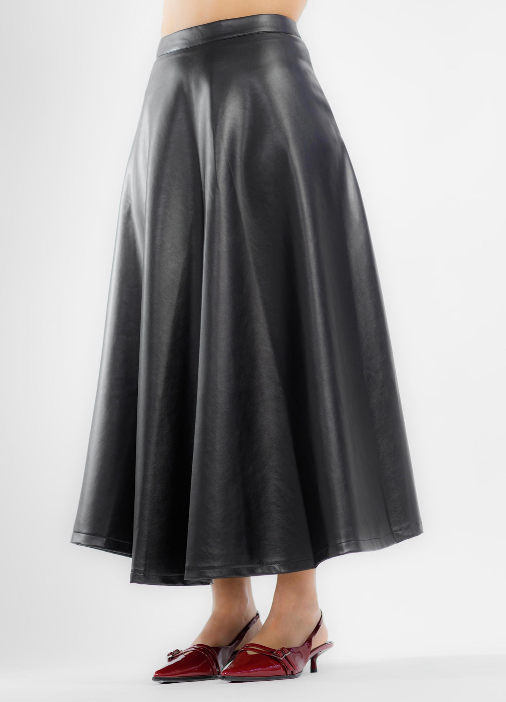 LuxeAura Maxi Skirt