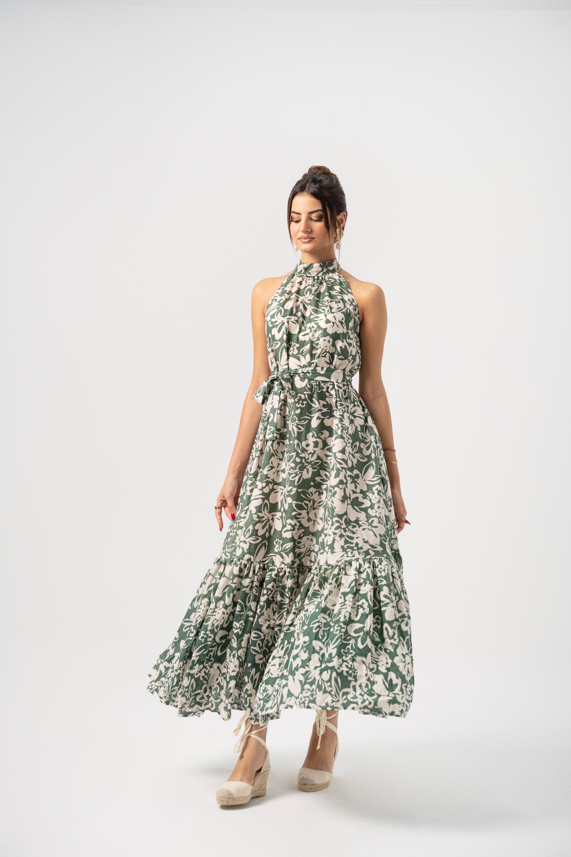 Robe vermeille – Robe femme Labelnou – vue 2 الصورة الرئيسية
