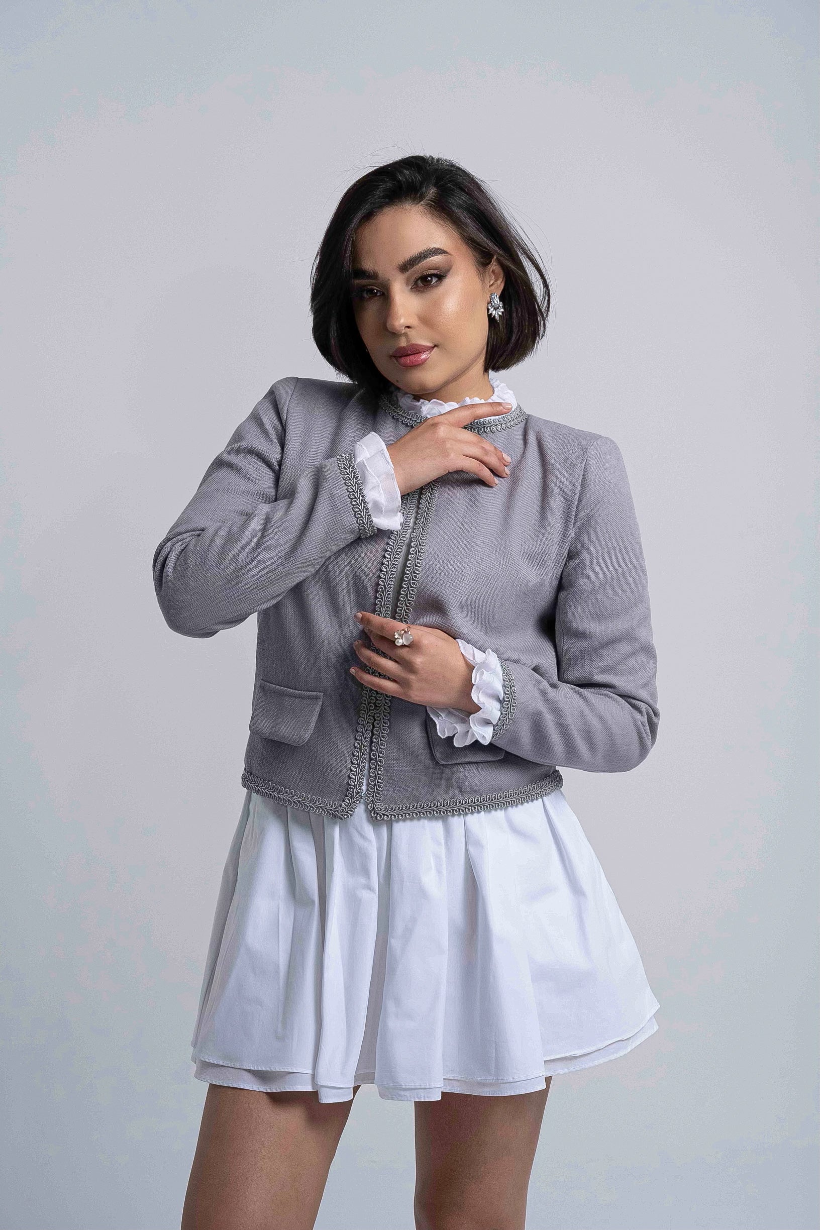 Veste – Veste femme Labelnou – vue 2 الصورة الرئيسية