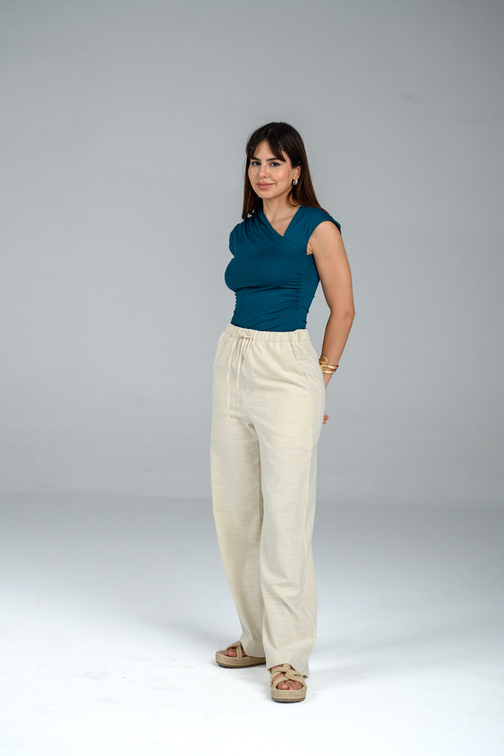 Pantalon structuré Alyne