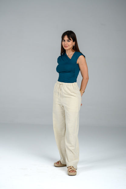 Pantalon structuré Alyne