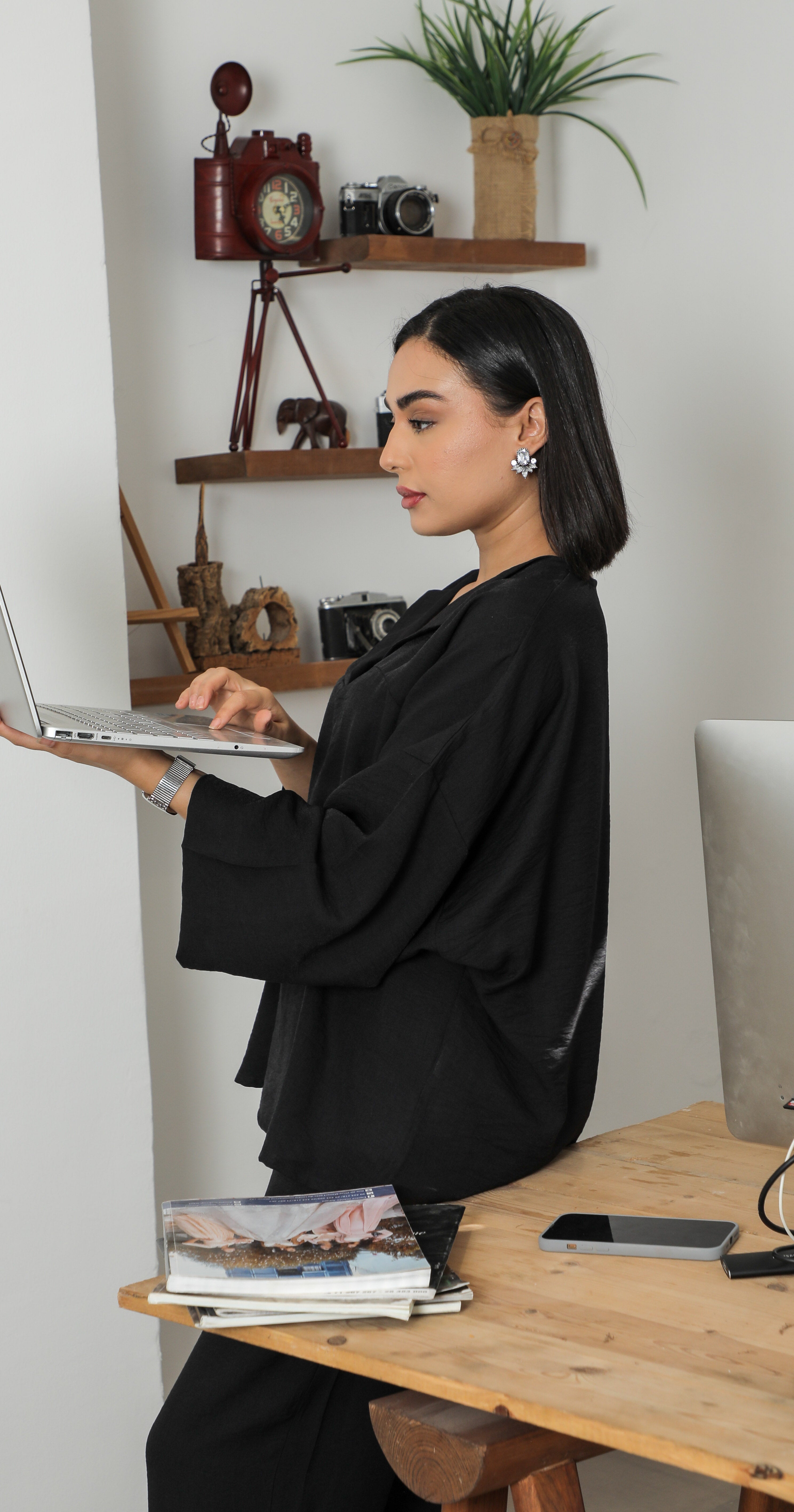 Ensemble faux lin (2) – Ensemble femme Labelnou – vue 2 الصورة الرئيسية