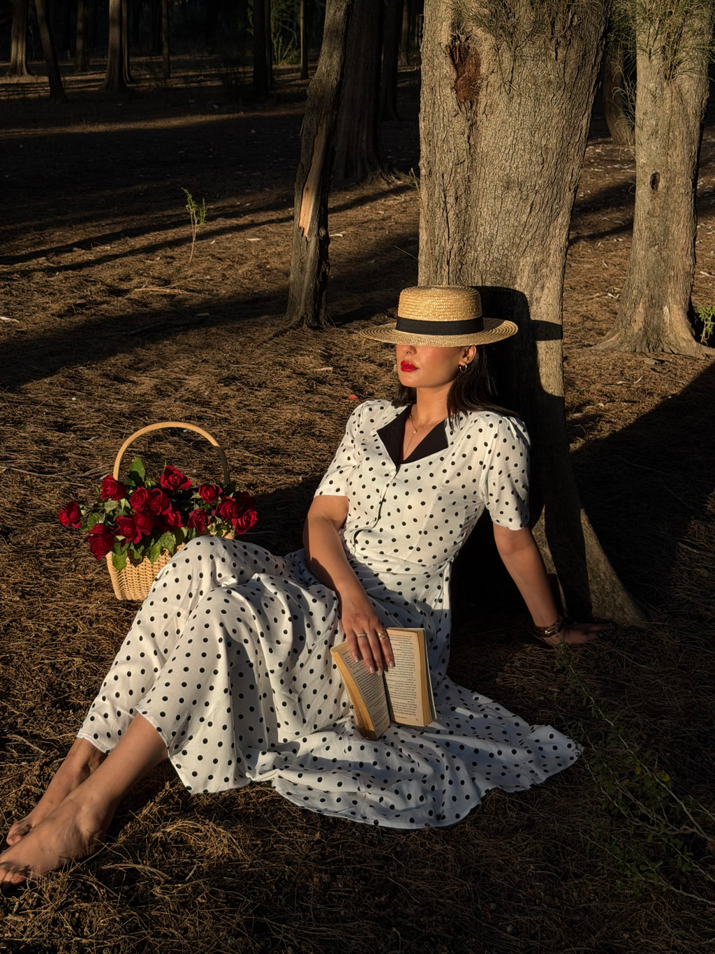 The Rosalie Polka Dress