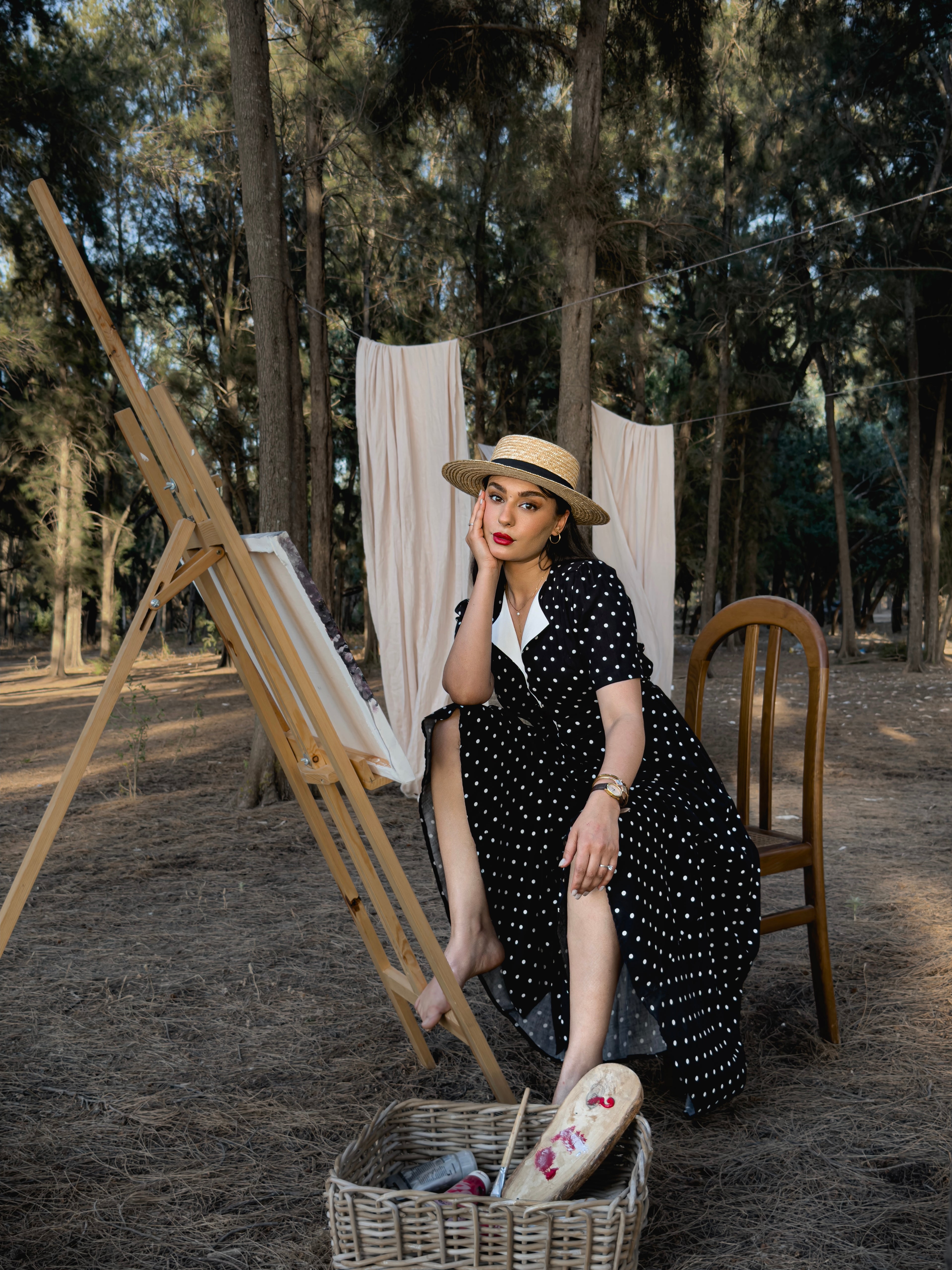 The Rosalie Polka Dress