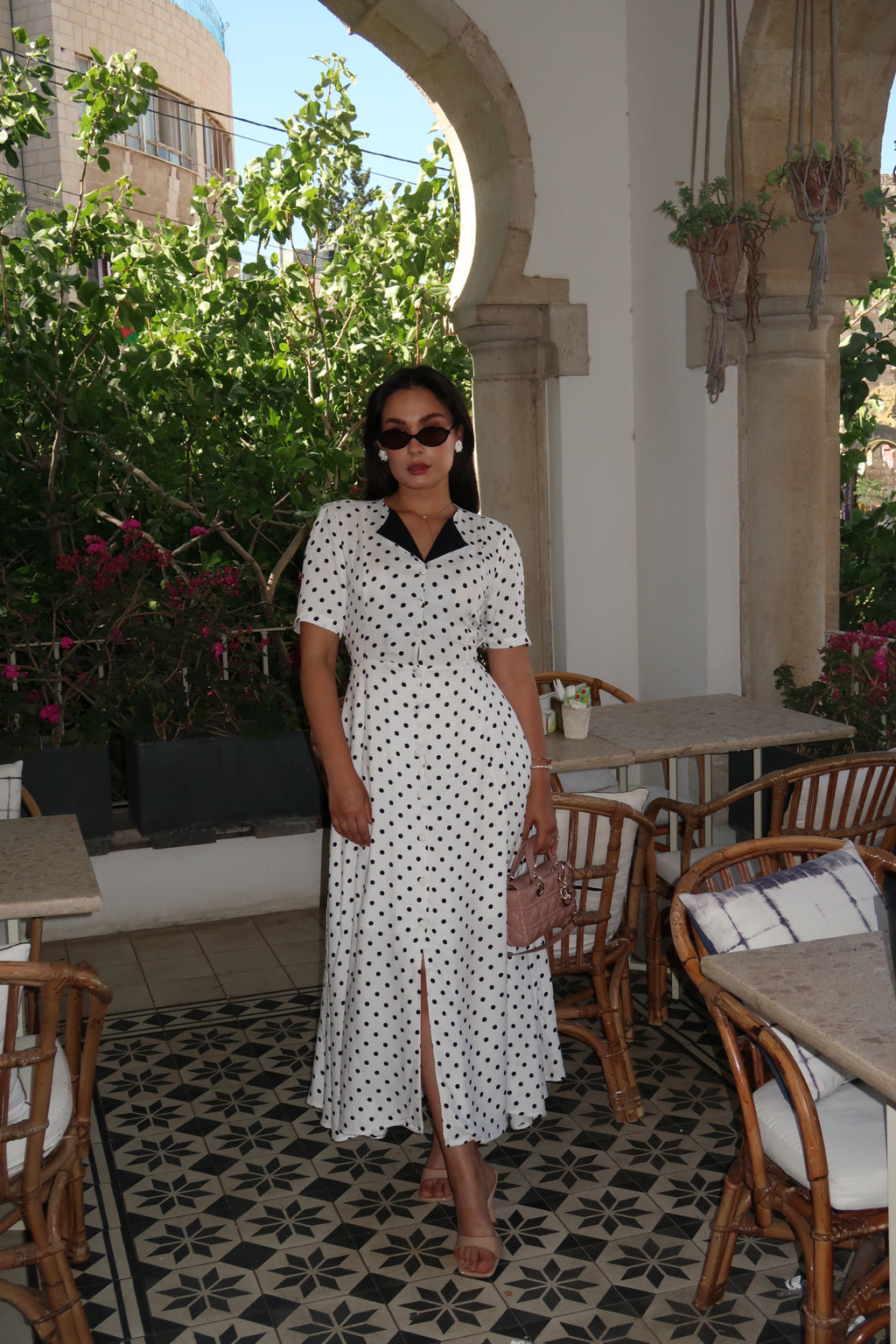 The Rosalie Polka Dress