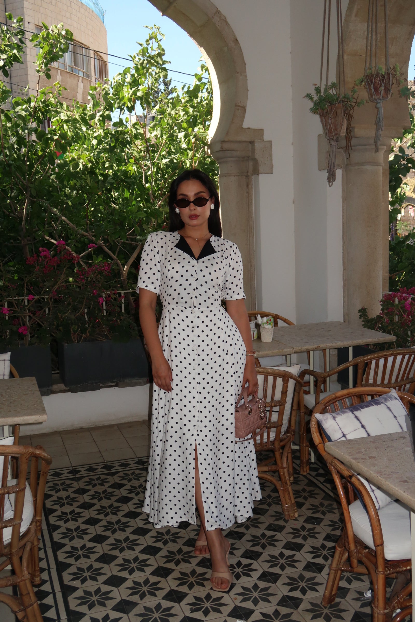 The Rosalie Polka Dress