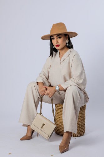 Ensemble faux lin | LABELNOU NEW