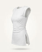 The Daily Top Sleeveless - Blanc mannequin invisible