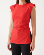 The Daily Top Sleeveless - Rouge porte