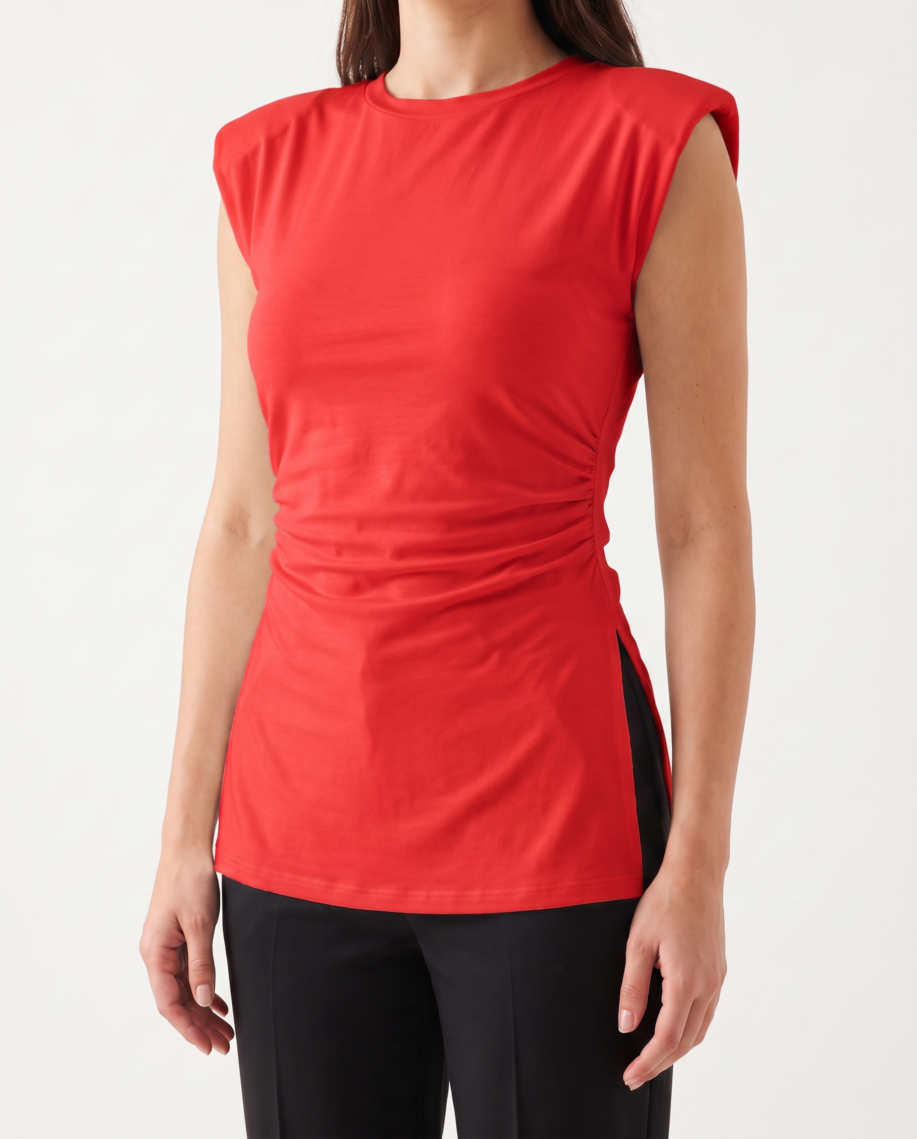 The Daily Top Sleeveless - Rouge porte