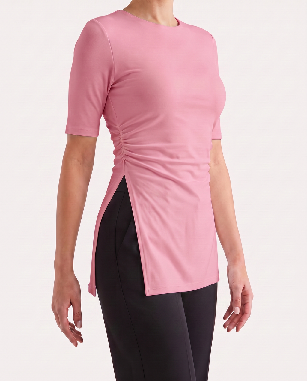 The Daily Top Short Sleeve - Rose porte