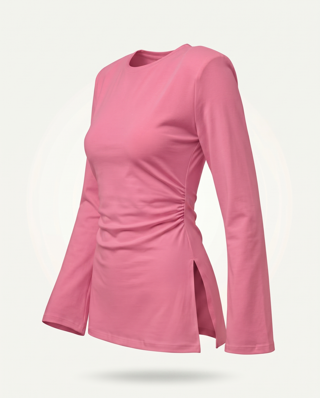 The Daily Top Long Sleeve - Rose mannequin invisible