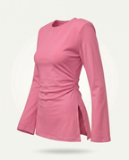 The Daily Top Long Sleeve - Rose mannequin invisible
