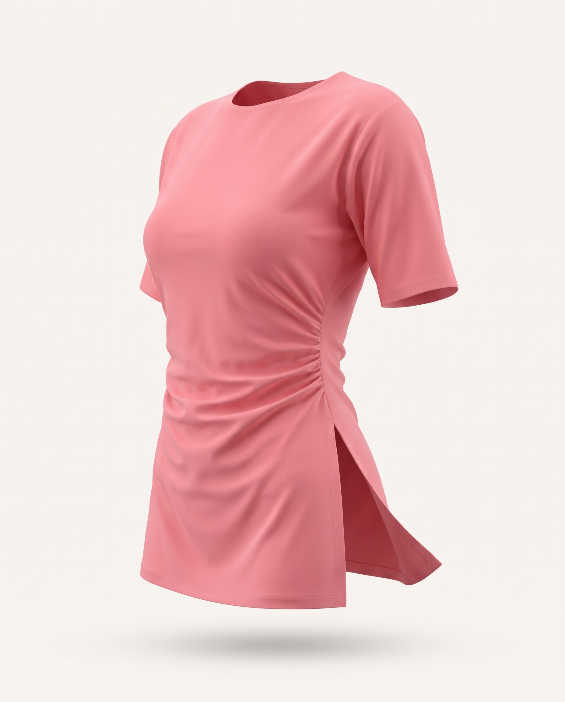 The Daily Top Short Sleeve - Rose mannequin invisible
