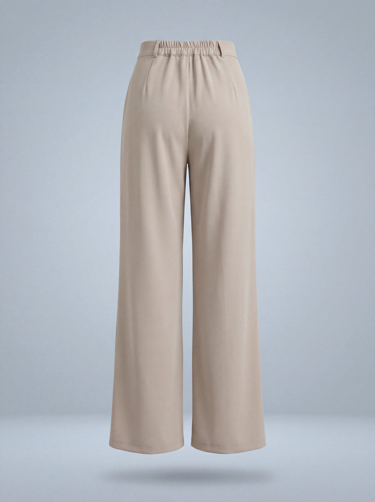 Pantalon Asya beige, dos élastiqué