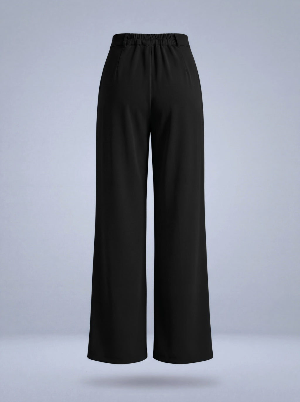 Pantalon Asya noir, dos élastiqué