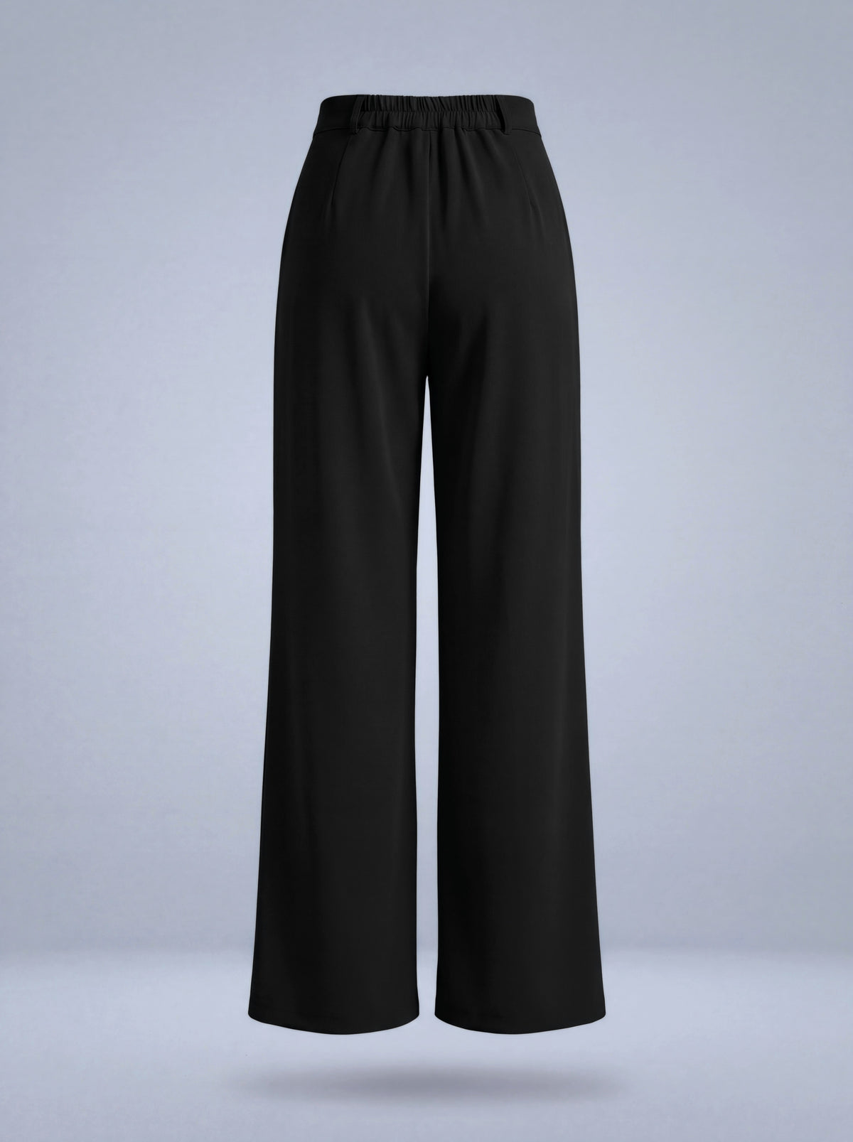 Pantalon Asya noir, dos élastiqué