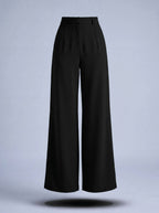 Pantalon Asya noir, vue de face